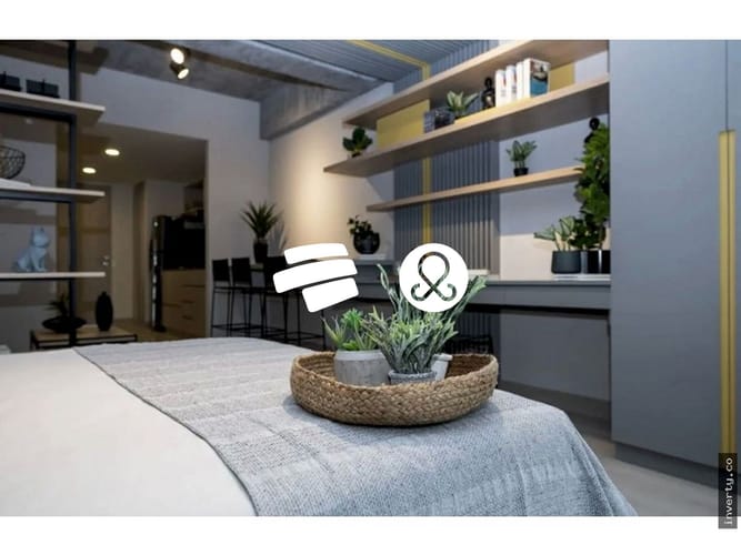 Apartamento de 1 alcoba en venta en Entreamigos, Sabaneta, 35 m² · foto 4 de 14