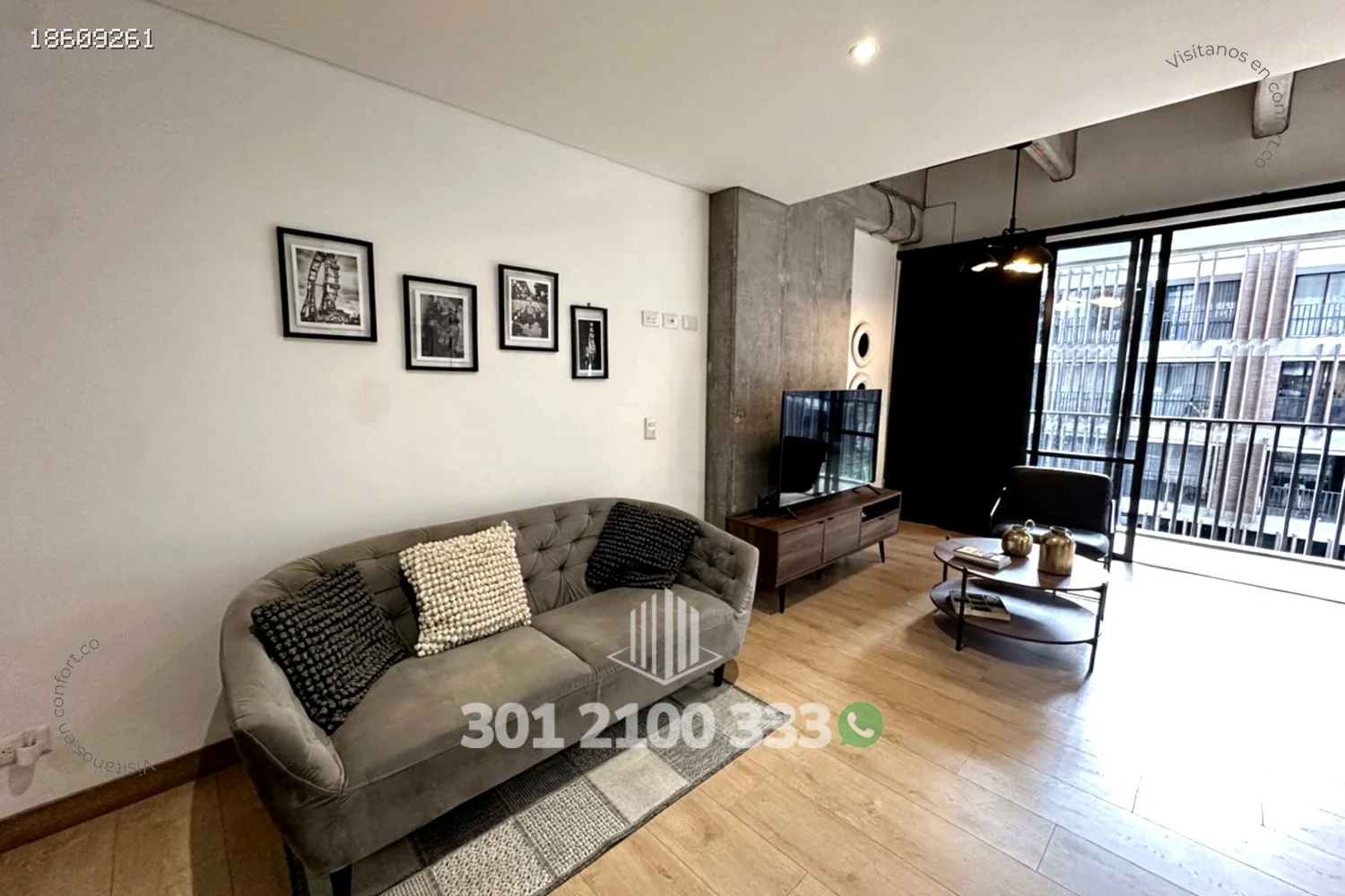 Apartaestudio en arriendo en Ciudad Del Río, Medellín · foto 2 de 23