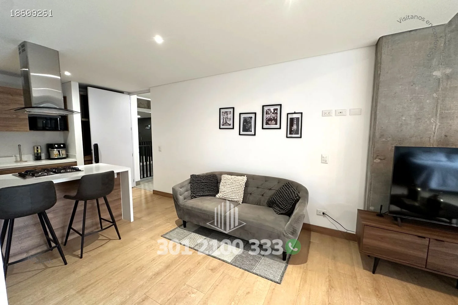 Apartaestudio en arriendo en Ciudad Del Río, Medellín · foto 3 de 23