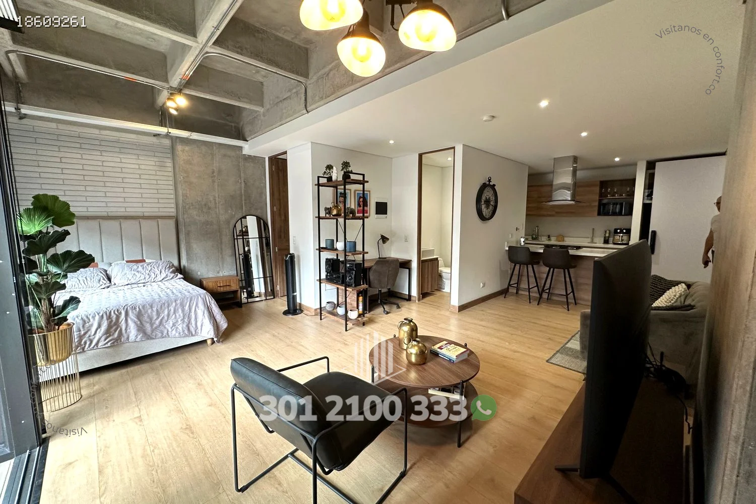 Apartaestudio en arriendo en Ciudad Del Río, Medellín · foto 12 de 23