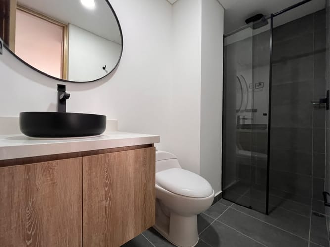 Apartamento de 2 alcobas en arriendo en El Poblado, Medellín, 62 m² · foto 9 de 12