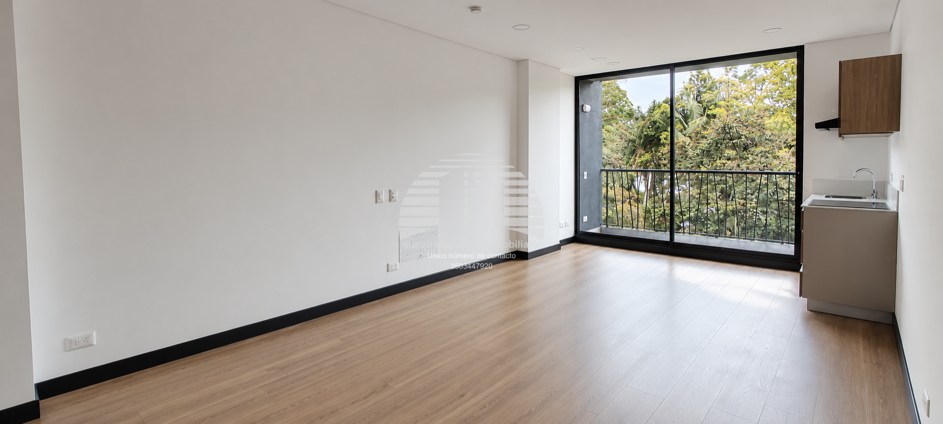 Apartaestudio en Arriendo en Usaquen, Bogotá en Nuevo Country