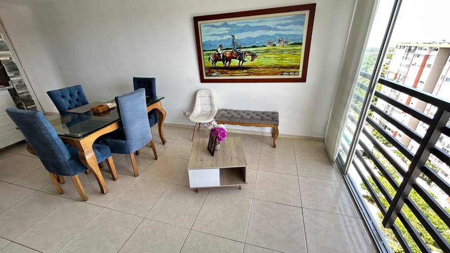 Apartamento de 3 alcobas en venta en La Samaria, Ibagué, 76 m² · foto 2 de 5