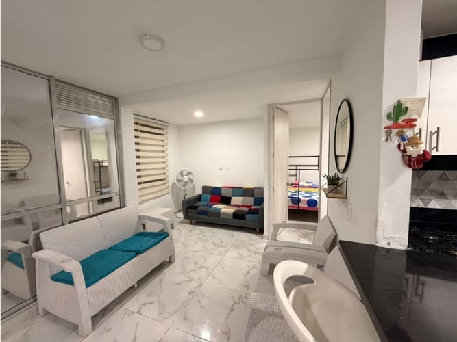 Apartamento de 2 alcobas en venta en Las Palmas, Ricaurte, 52 m² · foto 6 de 22