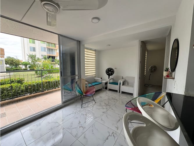 Apartamento de 2 alcobas en venta en Las Palmas, Ricaurte, 52 m² · foto 9 de 22