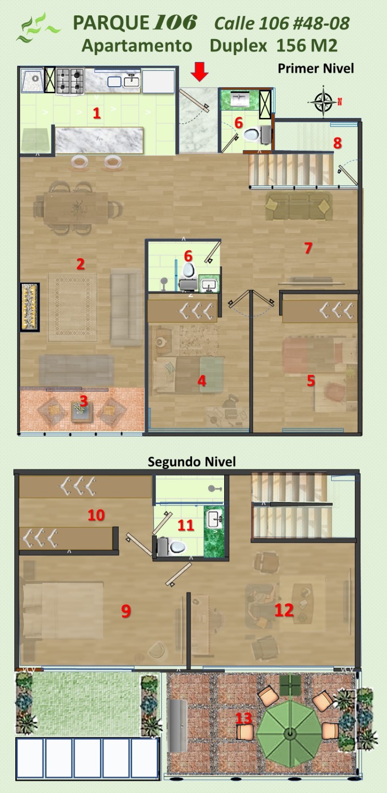 Apartamento en venta en Pasadena, Bogotá · foto 3 de 20