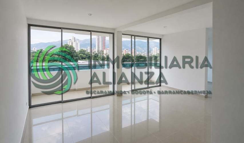 Apartamento de 4 alcobas en venta en Anillo Vial, Floridablanca, 100 m² · foto 2 de 24