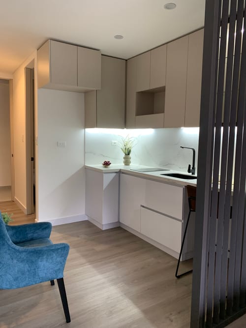 Apartamento de 1 alcoba en venta en Los Cedros, Bogotá, 25 m² · foto 7 de 16
