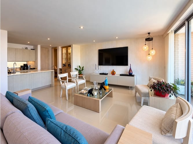 Apartamento de 2 alcobas en venta en Conjunto Central Park, Barranquilla, 130 m² · foto 2 de 21