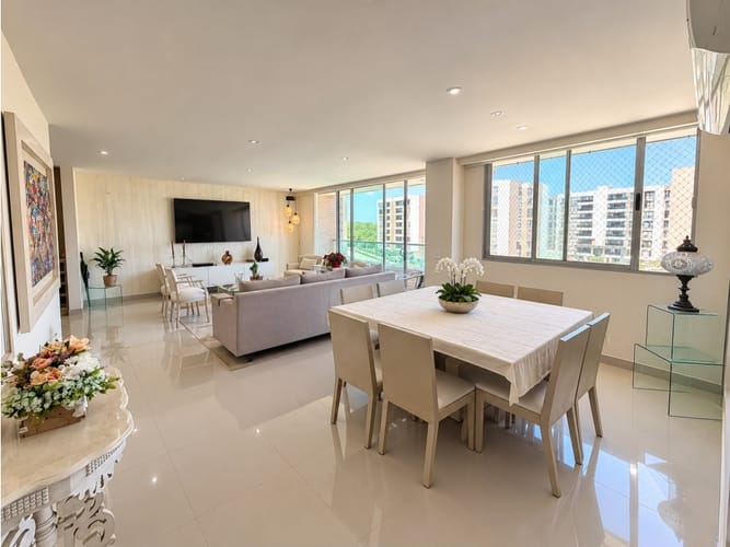 Apartamento de 2 alcobas en venta en Conjunto Central Park, Barranquilla, 130 m² · foto 3 de 21
