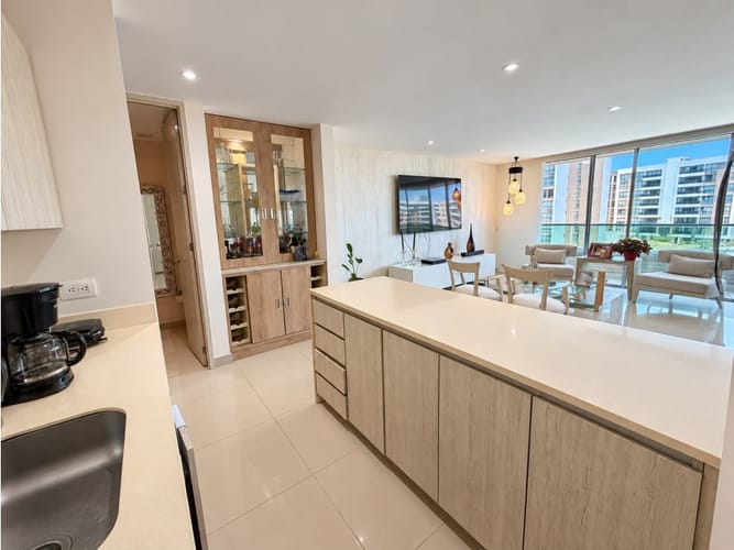 Apartamento de 2 alcobas en venta en Conjunto Central Park, Barranquilla, 130 m² · foto 4 de 21