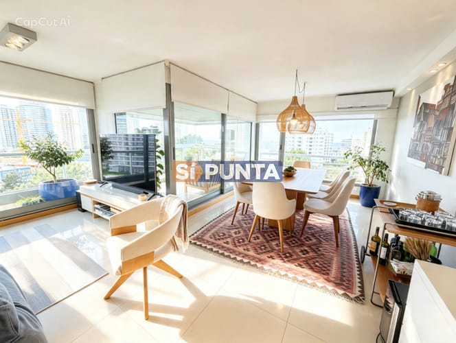 Apartamento de 3 dormitorios en venta y alquiler, brava, zona Roosevelt. Punta del Este. · Photo 2