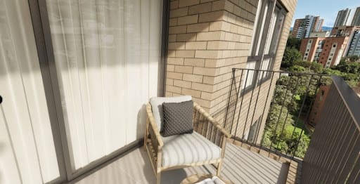 Apartaestudio en venta en Las Palmas, Medellín, 24 m² · foto 3 de 10