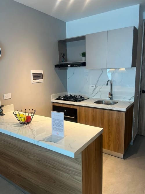 Apartamento de 2 alcobas en venta en El Country, Cartagena, 40 m² · foto 5 de 6