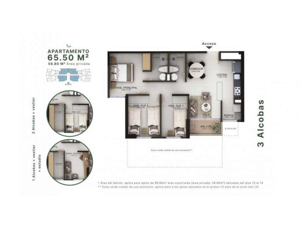 Apartamento en venta en Cerritos, Pereira · foto 2 de 20