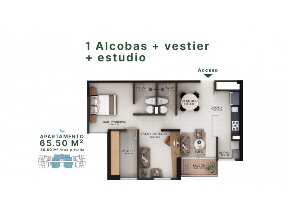 Apartamento en venta en Cerritos, Pereira · foto 4 de 20