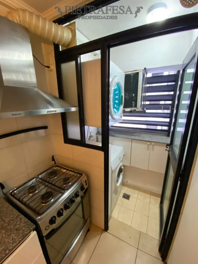 Apartamento en alquiler, 1 dormitorio, 1 baño, terraza lavadero. Amueblado. Pocitos. · Foto 11