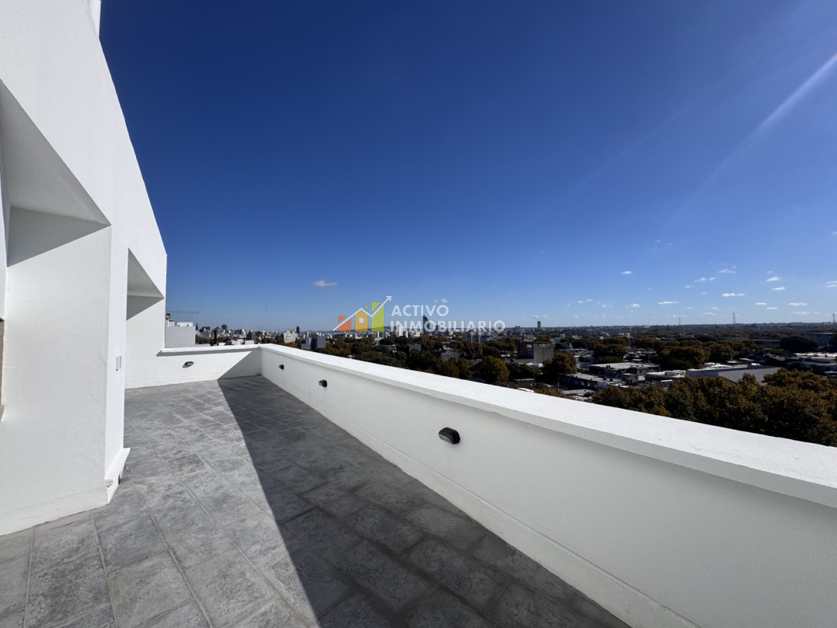 Alquiler apartamento amoblado 1 dormitorio + balcón + garage - Tres Cruces · Foto 10