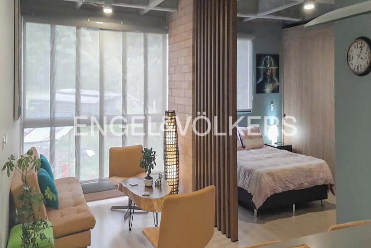 Apartamento de 1 alcoba en venta en El Retiro, 52 m² · foto 2 de 6
