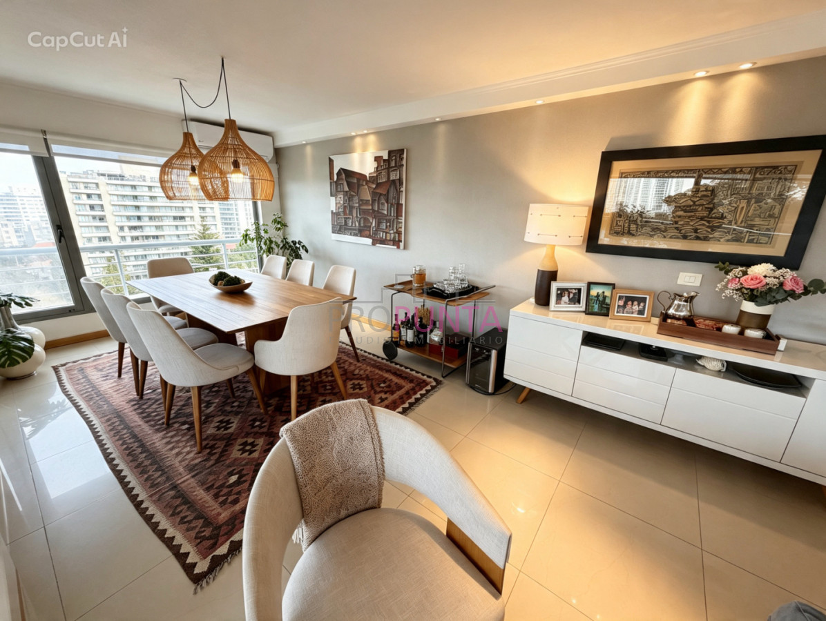 Apartamento de 3 dormitorios en venta y alquiler, brava, zona Roosevelt. Punta del Este. · Foto 3
