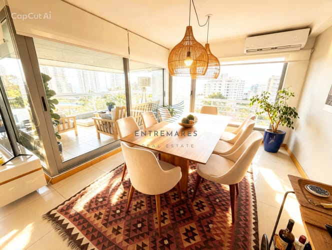 Apartamento de 3 dormitorios en venta y alquiler, brava, zona Roosevelt. Punta del Este. · Foto 4