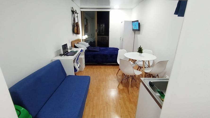 Apartaestudio en venta en Chapinero, Bogotá, 25 m² · foto 10 de 21