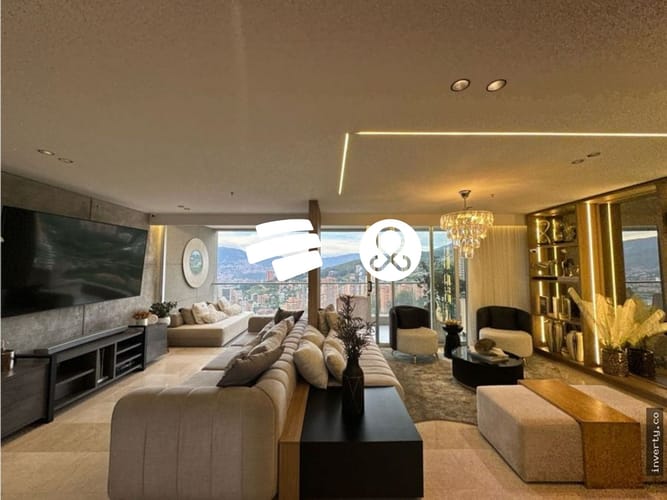 Apartamento de 3 alcobas en venta en El Poblado, Medellín, 198 m² · foto 2 de 23