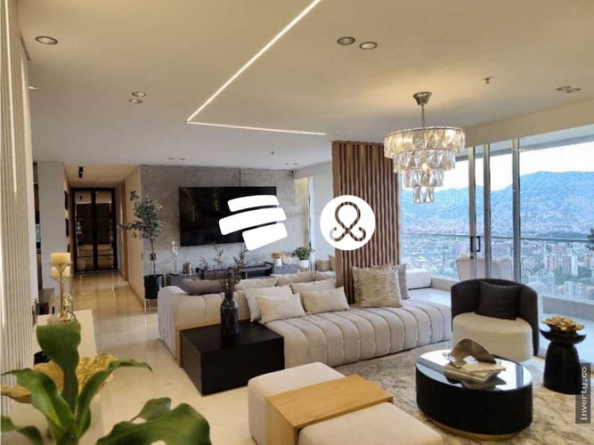 Apartamento de 3 alcobas en venta en El Poblado, Medellín, 198 m² · foto 4 de 23