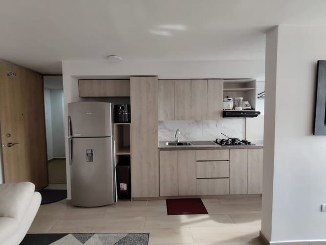 Apartamento de 3 alcobas en arriendo en Cuatro Esquinas, Rionegro, 57 m² · foto 5 de 17