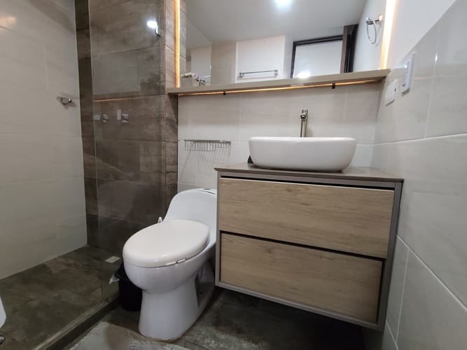 Apartamento de 3 alcobas en arriendo en Cuatro Esquinas, Rionegro, 57 m² · foto 13 de 17