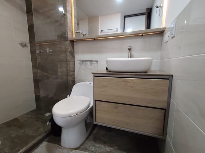 Apartamento de 3 alcobas en arriendo en Cuatro Esquinas, Rionegro, 57 m² · foto 14 de 17