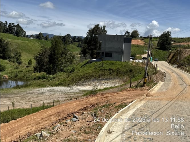 Lote en venta en San Felix, Bello, 2265 m² · foto 4 de 13