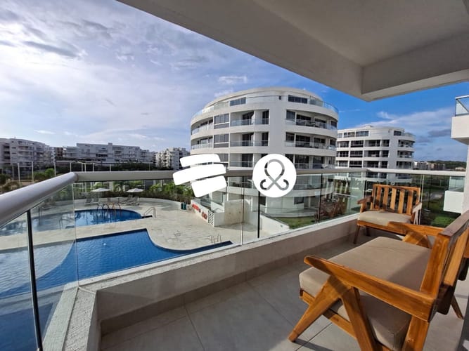 Apartamento de 2 alcobas en venta en Serena Del Mar, Cartagena, 63 m² · foto 3 de 11