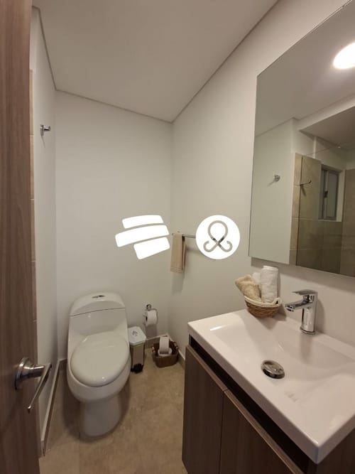 Apartamento de 2 alcobas en venta en Serena Del Mar, Cartagena, 63 m² · foto 9 de 11