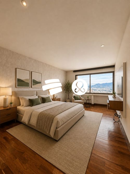 Apartamento de 4 alcobas en venta en Altos Del Poblado, Medellín, 229 m² · foto 2 de 24