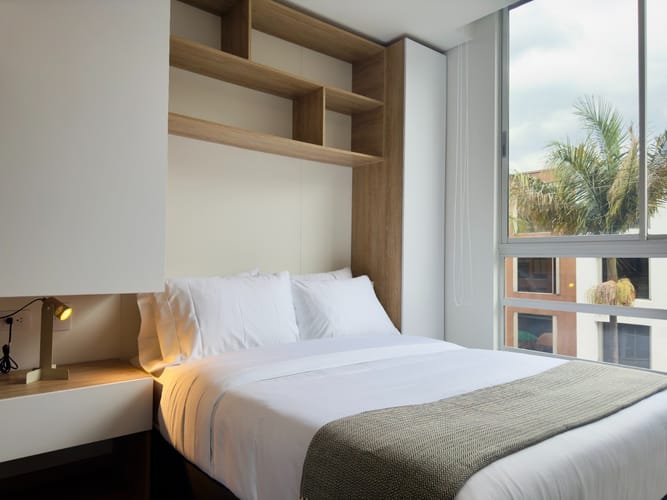 Apartaestudio en venta en Chico Norte, Bogotá, 28 m² · foto 2 de 12