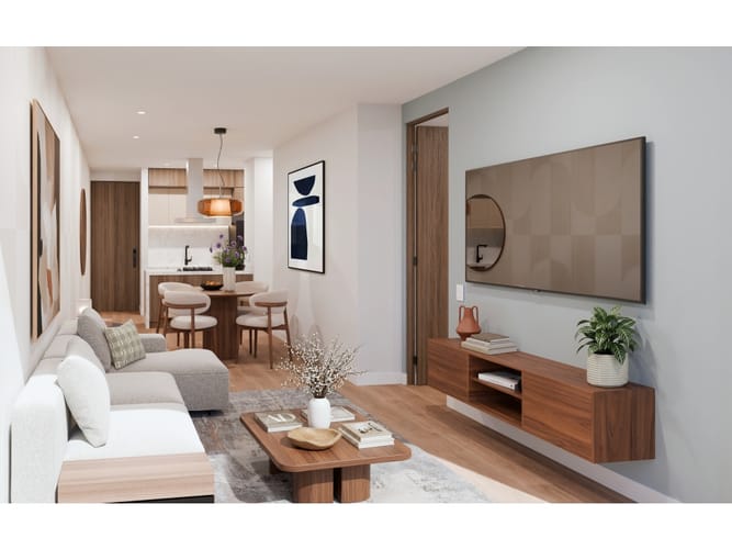 Apartamento en venta en Santa Paula, Bogotá, 66 m² · foto 2 de 10