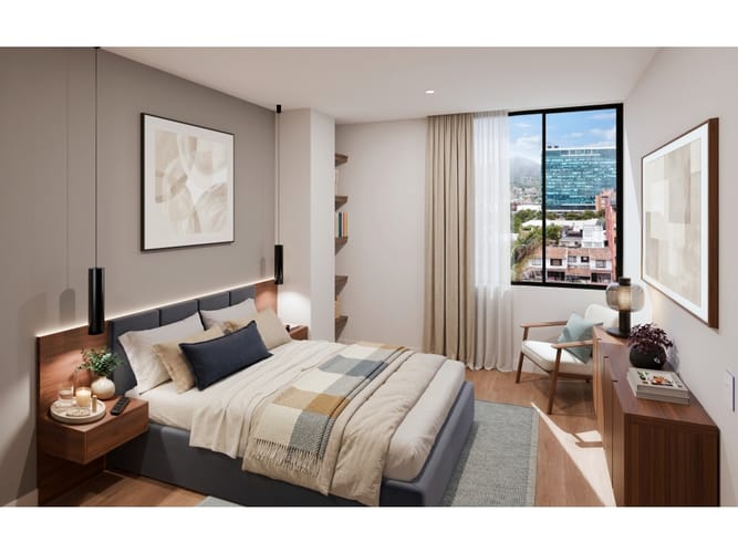 Apartamento en venta en Santa Paula, Bogotá, 66 m² · foto 3 de 10