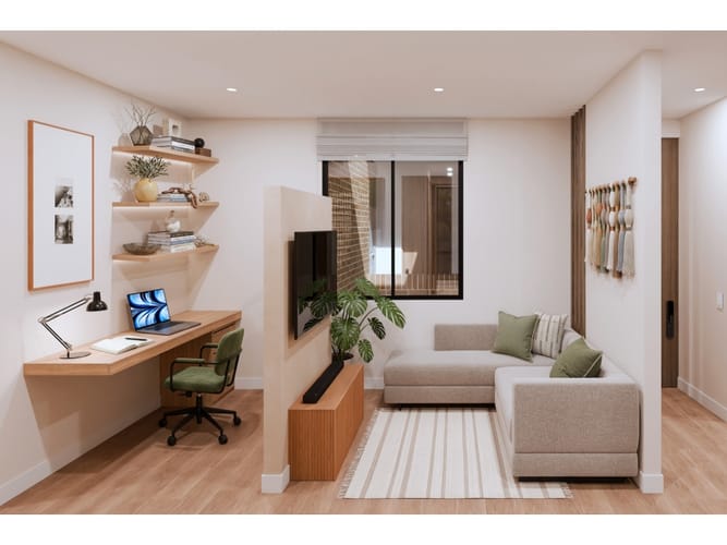 Apartamento en venta en Santa Paula, Bogotá, 66 m² · foto 6 de 10