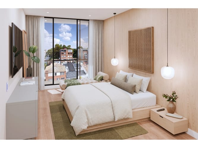Apartamento en venta en Santa Paula, Bogotá, 66 m² · foto 7 de 10