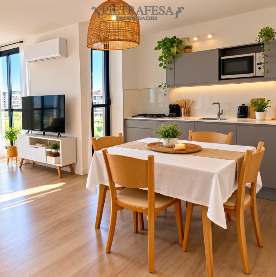 Apartamento en alquiler, 2 dormitorios, 1 baño, terraza. Tres Cruces. · Foto 9