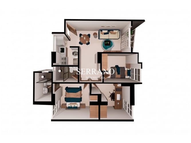 Apartamento de 2 alcobas en venta en Hoyo Grande, Piedecuesta, 58 m² · foto 2 de 6