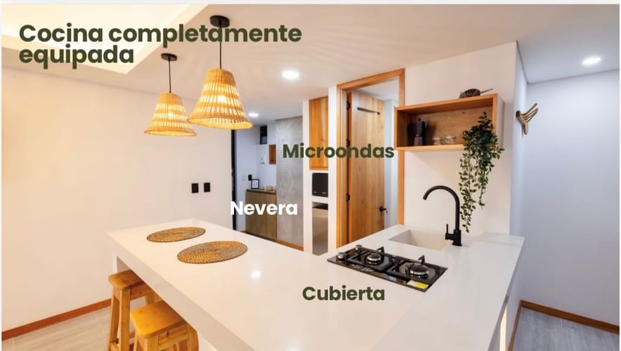 Apartamento de 1 alcoba en venta en Entreamigos, Sabaneta, 46 m² · foto 7 de 10
