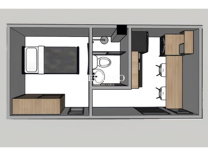 Apartaestudio en venta en Balcones De Santa Ana, Floridablanca, 20 m² · foto 2 de 2