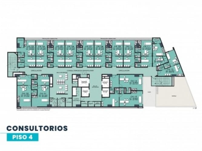 Consultorio en venta en Laureles, Medellín, 25 m² · foto 17 de 19
