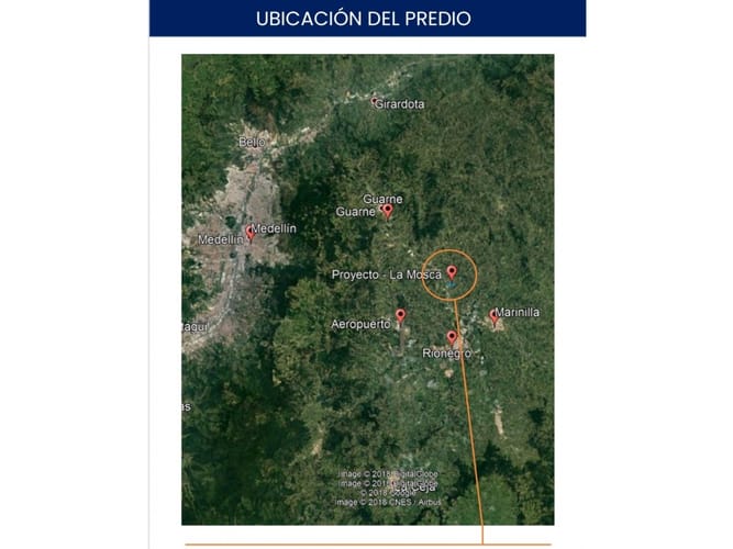 Lote en venta en La Mosca, Guarne, 40340 m² · foto 5 de 24