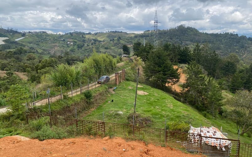 Lote en venta en La Pe�A, Marinilla, 1285 m² · foto 7 de 9