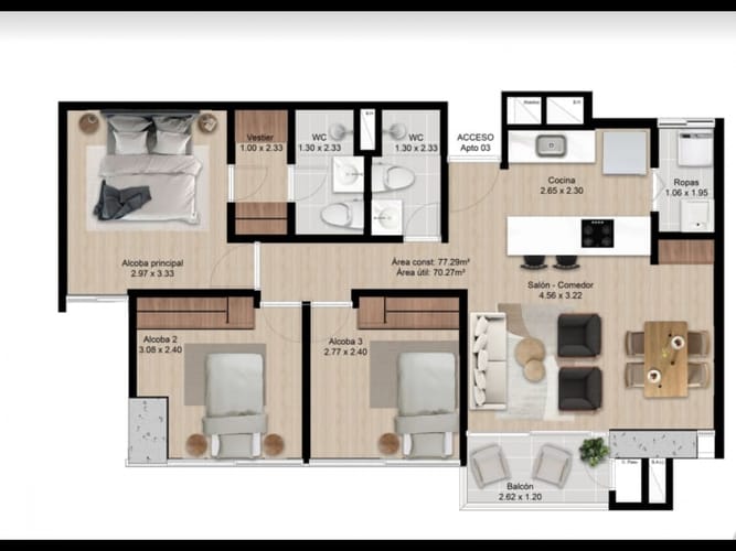 Apartamento en venta en Las Palmas, Medellín · foto 15 de 16