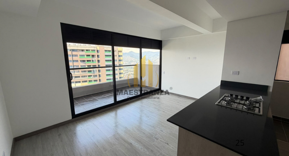 Apartamento de 3 alcobas en arriendo en Asomadera No.2, Medellín, 76 m² · foto 3 de 24