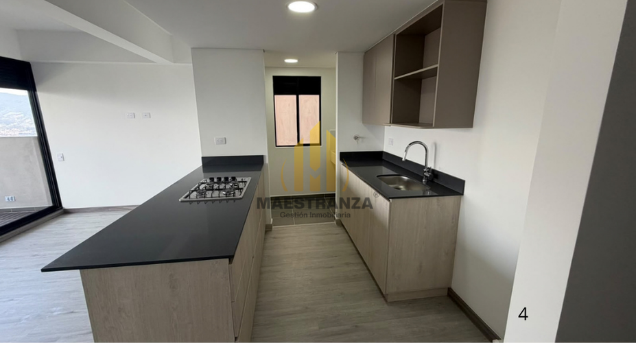 Apartamento de 3 alcobas en arriendo en Asomadera No.2, Medellín, 76 m² · foto 4 de 24